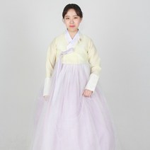 한복대여 (한복82) 샤베트 한복 세트