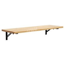 벽선반 지지대 접이식 원터치 책상 벽부착선반 거치대, P.길이150폭40cm