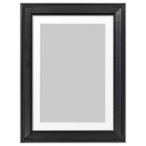 이케아 크노펭 액자 블랙 프레임 13x18cm, 1개