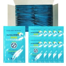 리슈아 일회용 휴대용 손소독제 3ml X 100개(1각) 에탄올62% 손세정제 핸드크리너 의약외품 살균 항균, 100개