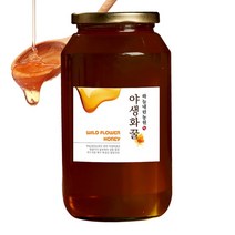 국산꿀 강원도 천연벌꿀 야생화꿀 1.2kg, 단품, 1개