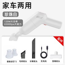 매트리스 침구청소기 침대 이불 집먼지 진드기 청소기 러그, 화이트 세트 65000Pa