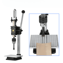 수동 핸드프레스 가죽공예 펀칭 각인 소형프레스 아바프레스 최대압력 160kg, 프레스 -눈금판 + 1개