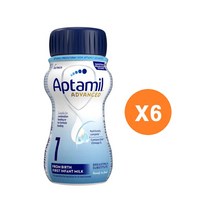 압타밀 액상분유 프로푸트라 어드밴스 (리뉴얼제품) 1단계 (0-6개월) 200ml 6개 (유통기한 2023.10.16)