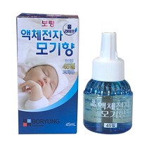 보령 홈라이프 액체 전자모기향 교체용 리필 45ml, 1개
