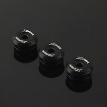 야마하 XMAX300 XMAX 300 2017 2018 오토바이 액세서리 CNC 공기 청정기 흡입 필터 볼트 나사 고정 장식, Black with logo