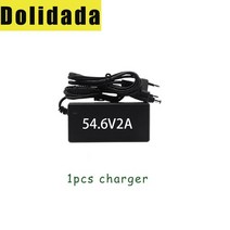 13S3P 48V 30000mah 배터리 팩 1000w 18650 리튬 이온 충전식 54.6v 전기 자전거 스쿠터용, 03 54.6V 2A charger