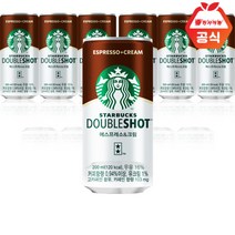 [동서식품] 스타벅스 더블샷 에스프레소앤 크림 275ml x6캔, 상세 설명 참조, 상세 설명 참조, 상세 설명 참조