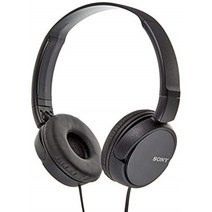 SONY 소니 밀폐형 접이식 헤드폰 인강 게이밍 음악감상 저음 고음에강한 MDRZX310, 블랙