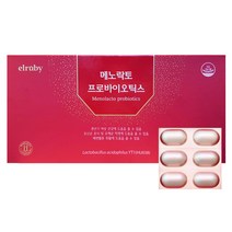 메노락토 프로 바이오틱스 90캡슐 3개월분 휴온스 와이티원 여성 갱년기 유산균 YT1, 30정, 3개
