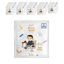 블루본 아이노우 컬러 마스크 소형 어린이 마스크 20매, 아이보리