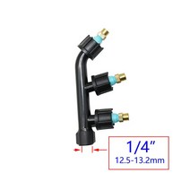 농약교반기 분무기 농업 분무 노즐 인치 3 정원 살포 스프링클러, 3.1I4 x 3 hole