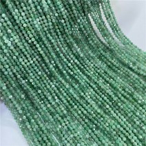 도매 천연 루비 비즈 액세서리면 처리된 2/3/4mm 보석 만들기 팔찌 목걸이를위한 작은 새로운 DIY 느슨한, 01 2mm, 02 Emerald
