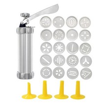 츄러스 메이커 츄러스 메이커 christmas spritz cookie press gun and icing set alloy churro maker cookie maker 20, 다크 카키