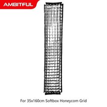 소프트박스 촬영조명 AMBITFUL 직사각형 스트립 소프트박스 허니콤 그리드 22x90cm 9 