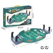 범용 축구 테이블 인터랙티브 장난감 보드 게임 핀볼 성인 가족용 Foosball, Small With 2 Balls