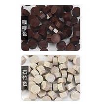 실링왁스인장 스탬프 우드 도장 씰링200pc 왁스 스탬프 카드 만들기 인감 키트 세트 씰링 비즈 생일 봉투, 07 Set 6