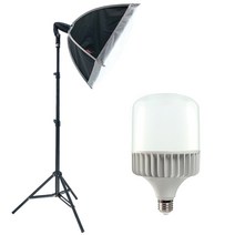 비상 소프트박스, 소프트박스60, 1.6m삼각대, 100W