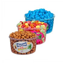 Haribo Maoam 독일직구 하리보 마오암 콜라 프룻 블루 3종 세트 대용량 특이한 구미 젤리 간식 1200g 3팩, 1개