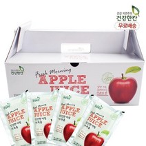 신선한아침 사과즙 100ml50포 사과100