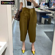 퀸앤조이 꾸안꾸 데일리 멜빵끈 배기팬츠***판매자 SSK무역***