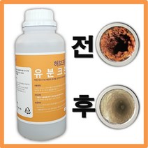 업소용 유분용해제 씽크대 하수구 뚫어뻥 유지방 분해제 클리너 배관 기름 때 제거 세정제 유분크린, 1개, 1L