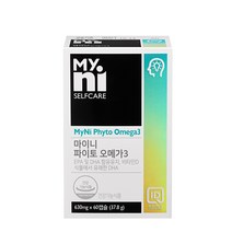 마이니 파이토 오메가3 630mg x 60캡슐 EPA DHA 미세조류 식물성오메가3 햇빛비타민D 혈행 두뇌건강 콜레스테롤 비타민E 임산부 청소년 노년층 온가족영양제, 2box