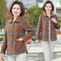 중년여성옷 50대 60대 가을 겨울 코트 하객룩