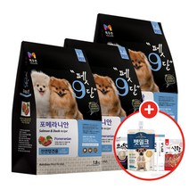 목우촌 펫9단 포메라니안 1.8kgX3개+사은품, 포메라니안 1.8kgX3, 06_인섹트츄 덴탈껌X4P