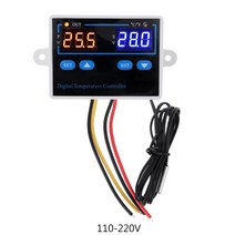 인큐베이터 냉각 가열 스위치를위한 110V 220V AC 디지털 LED 온도 컨트롤러 화씨 섭씨 섭씨 온도 조절기, 110to220vac