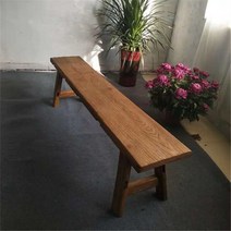 (주문제작 가능)우드 빈티지 고재 벤치 스툴 원목 의자 벤츠 나무 긴의자, 벤치 1.4m x 25cm x 45 높이