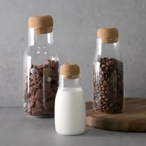 노르만 코르크 내열유리병 3size, 150ml