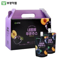 [자극없는 유산균 푸룬주스] 부광약품 내몸에 푸룬주스 80ml, 푸룬주스 80ml 30개+10개