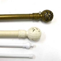 없음 커튼봉 레일 바란스용봉, 선택05-25mm아이보리봉 14자