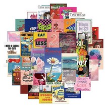 Mejir stickers 노트북용 90년대 잡지 커버 스티커 40개 빈티지 클래식 방수 그래피티 데칼 물병 스케이트보드 스크랩북 바이크 폰 기타 범퍼, 90s Magazine Cover
