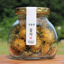 하립골 꽃차모음 자연산 국산 꽃차세트, 1병, 6 민들레꽃차
