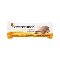 Power 크런치 바 땅콩버터 퍼지 1.40온스 (12케이스), Peanut Butter Fudge, 12 Count (Pack of 1)