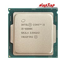 I5-8500인텔 코어 i56600K i5 3.5 GHz 쿼드 스레드 CPU 프로세서 6M 91W LGA 1151, 한개옵션0