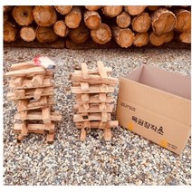 목원장작소 캠핑용 장작, 20kg, 2개