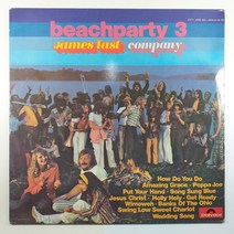 (중고LP 물세척) JAMES LAST/ BEACHPARTY 3/ 1974년 라이센스/ 자켓 음반 상태 AA