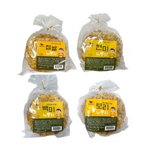 전주 한옥마을 누룽지 4종 찹쌀 보리 현미 백미 누룽지, 백미누룽지