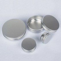 원형 알루미늄 미니 틴케이스 액세서리 소품보관 철 케이스, 2 원형틴케이스 30g