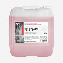 세제몰 식기세척기용 1종 중성세제 레드, 18.75L, 4개