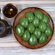 [셀브] 쑥바람떡 1kg 쫄갓쫄깃 말랑말랑 굳지않는 맛있는 쑥떡 간식떡 선물떡, 1개