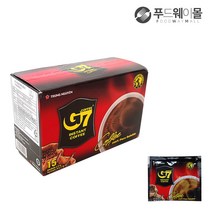 G7 지세븐 블랙커피 2g x 15개 1곽, 단품, 단품