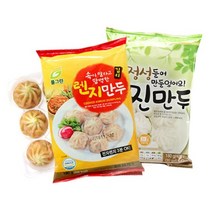 고기만두 180gX10팩+김치만두 180gX10팩, 10개, 180g