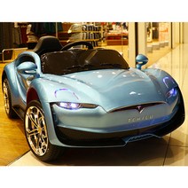 Tesla 테슬라 어린이 유아 전동자동차 유아자동차 전동카, Ultra 블루