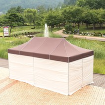 프리폼 프리미엄천막3x4.5 방수 대형 함마톤 알루미늄 접이식 캐노피천막, 1개, P민자풀 3x4.5 블루