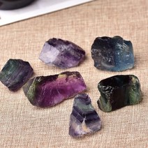 천연 크리스탈 원석 광물표본 자수정 로즈 쿼츠 Reiki 치유 1PC, 100 그램, 유색 형석