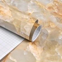 돌벽지 스폰벽지 벽돌벽지 10m diy 두꺼운 방수 pvc 모조 대리석 패턴 스티커 현대 비닐 자체 접착 벽지 가구 수리, 4, 10mx60cm